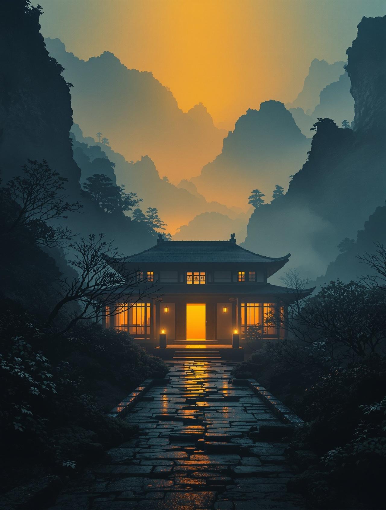 六六影视独播剧《迷雾山庄》高清海报